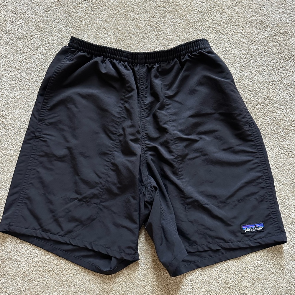 Patagonia Black Athletic Shorts